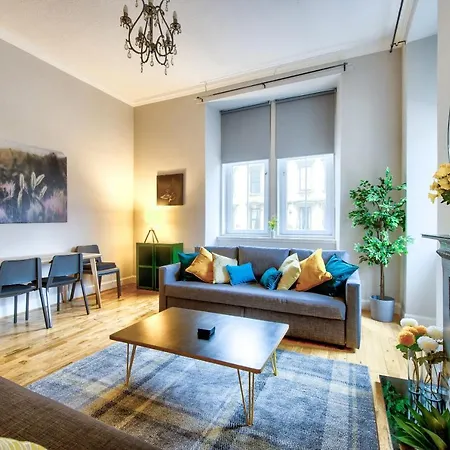 Stylish & Spacious 3 Bedroom Apt In Finnieston, West End Glasgow Exterior photo